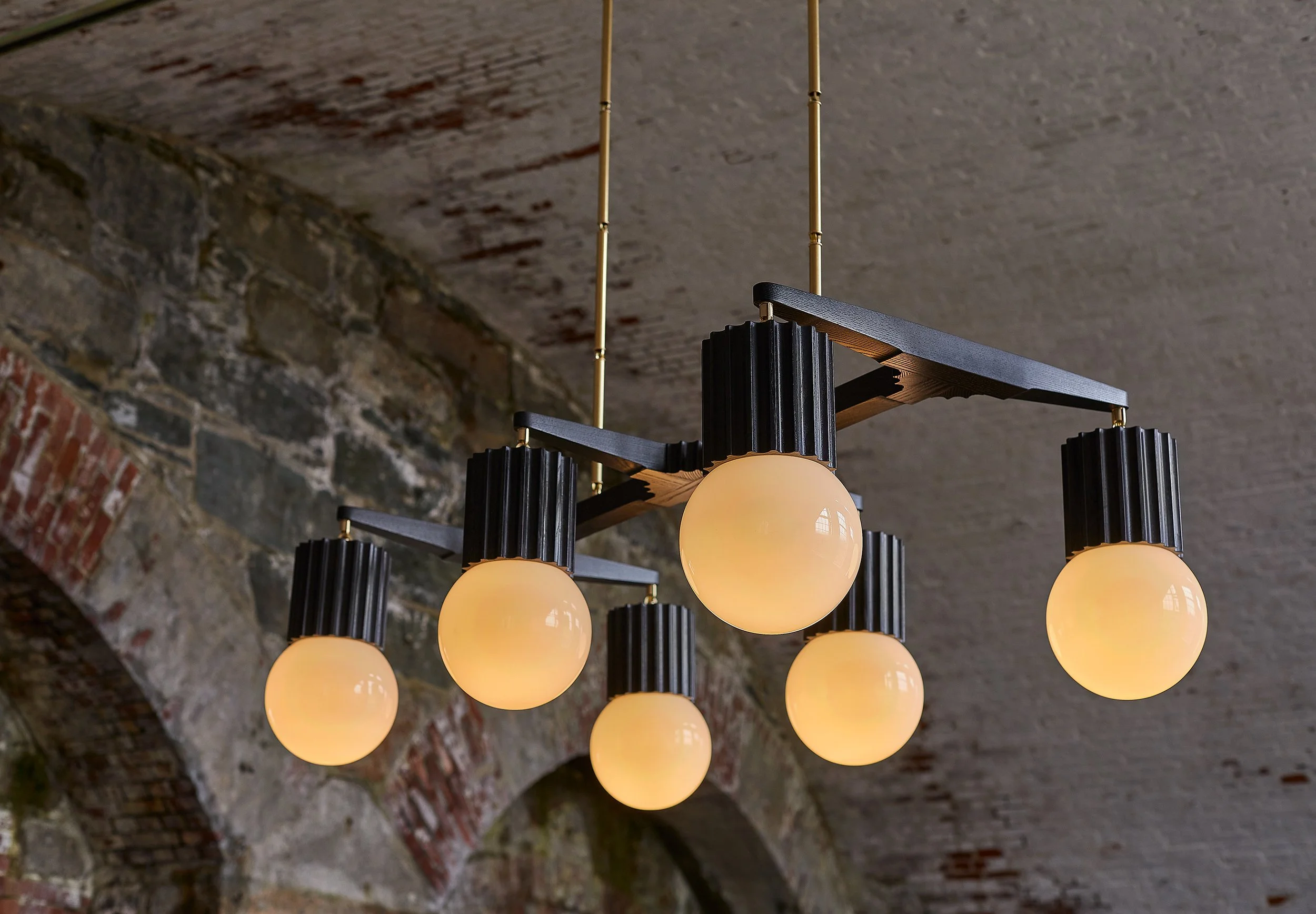 Aster Chandelier 6 Globe - 50x31 | O&G Studio